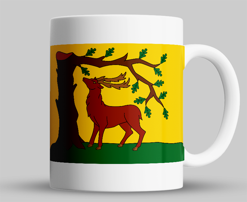 Berkshire County Flag Mug