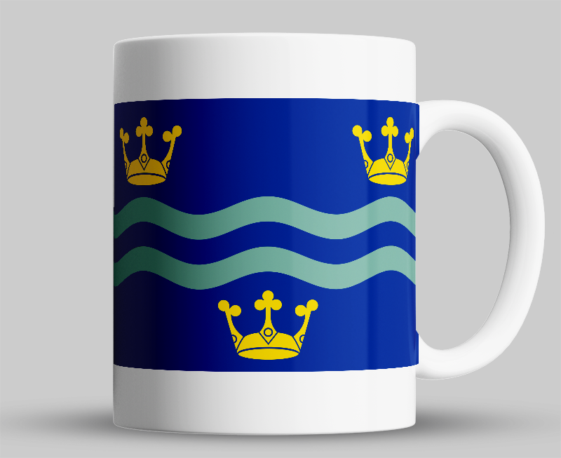 Cambridgeshire County Flag Mug