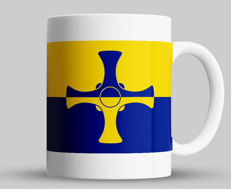 County Durham Flag Mug