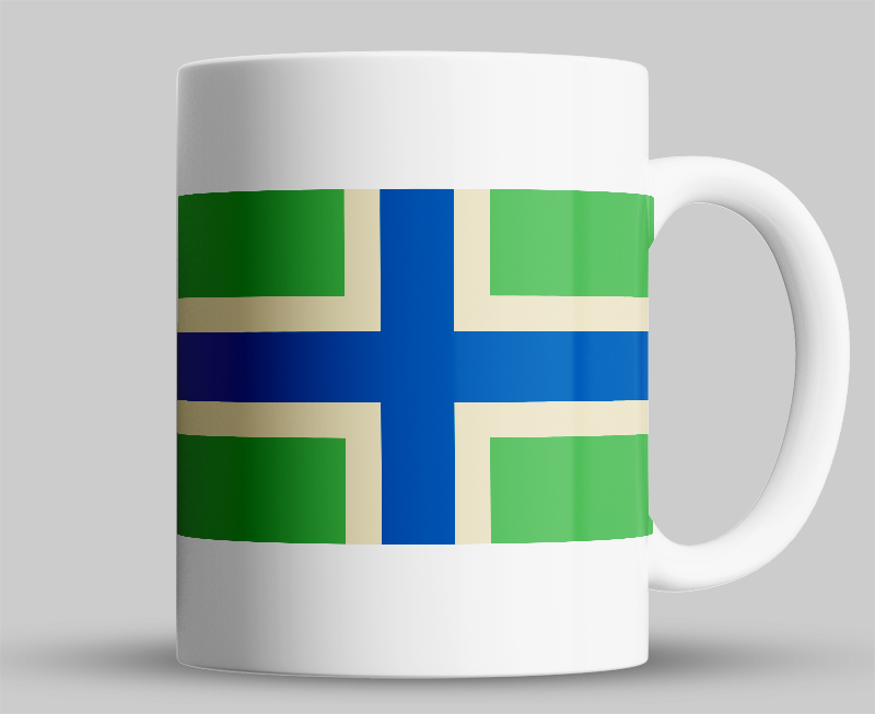 Gloucestershire County Flag Mug