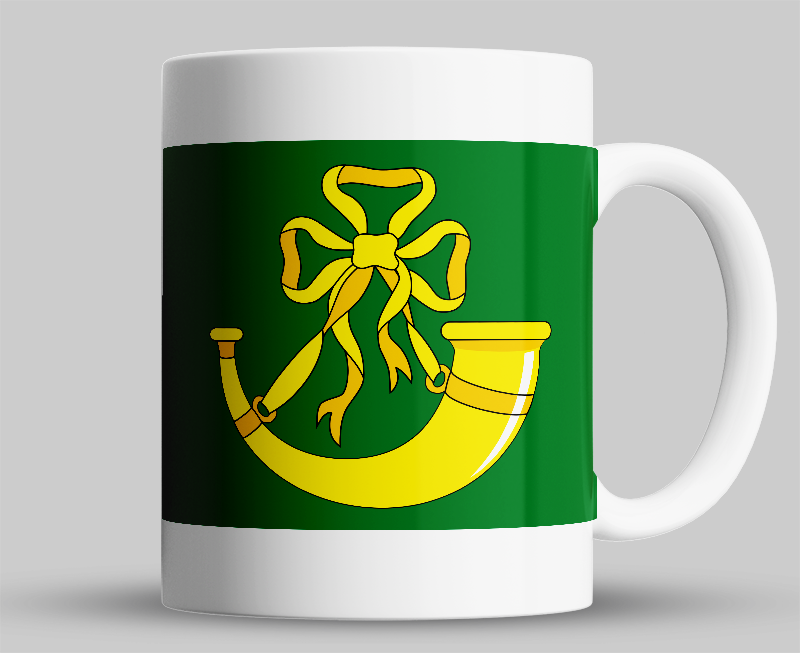 Huntingdonshire County Flag Mug