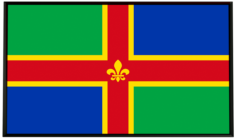 Lincolnshire County Flag Gifts, Posters & Merchandise