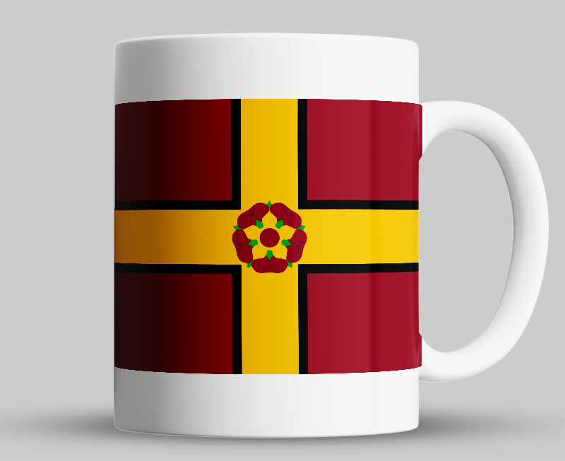 Northamptonshire County Flag Mug