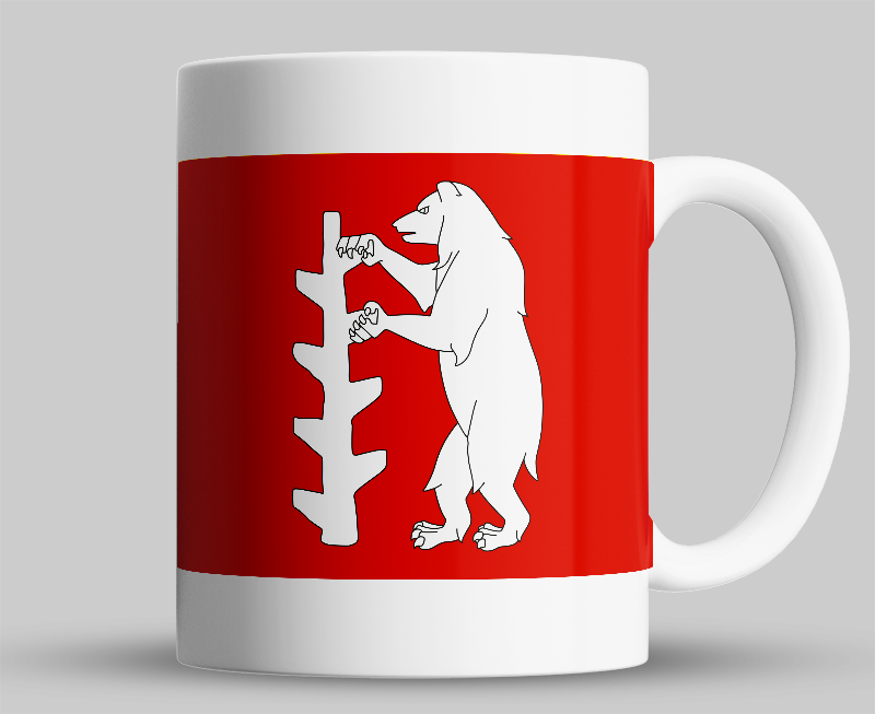 Warwickshire County Flag Mug